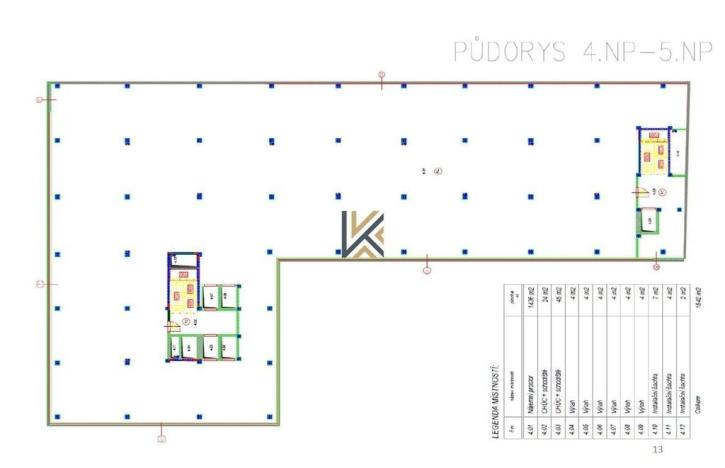 Pronájem kanceláře, Praha - Vysočany, Poděbradská, 3294 m2