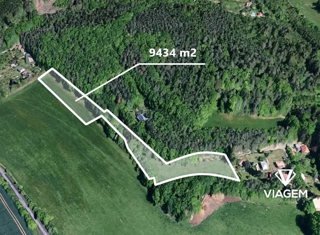 Prodej podílu louky, Hrusice, 1638 m2