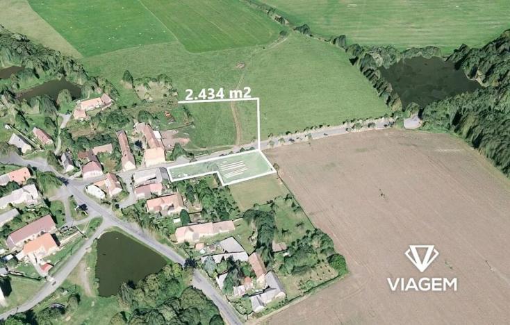 Prodej pozemku pro bydlení, Kokašice, 2434 m2