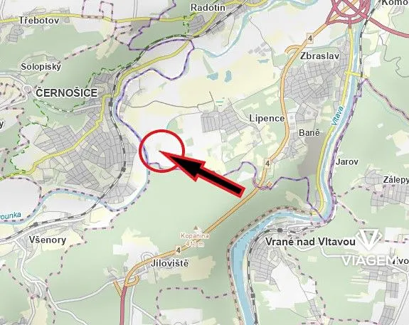 Prodej podílu pole, Praha - Lipence, 203 m2