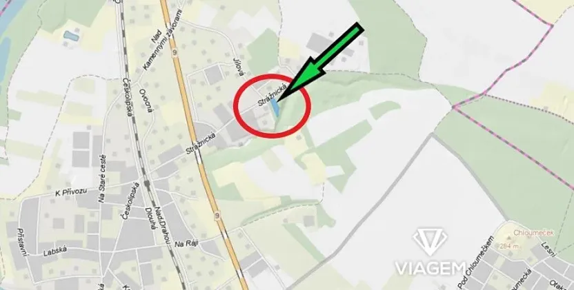 Prodej podílu zahrady, Mělník, 1912 m2