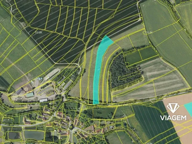 Prodej podílu pole, Načeradec, 2169 m2