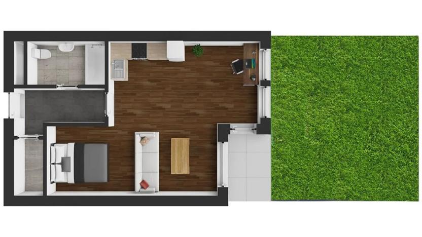 Prodej bytu 1+kk, Vrchlabí, Komenského, 46 m2