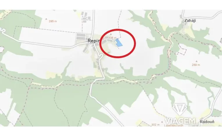 Prodej podílu pole, Řepín, 446 m2