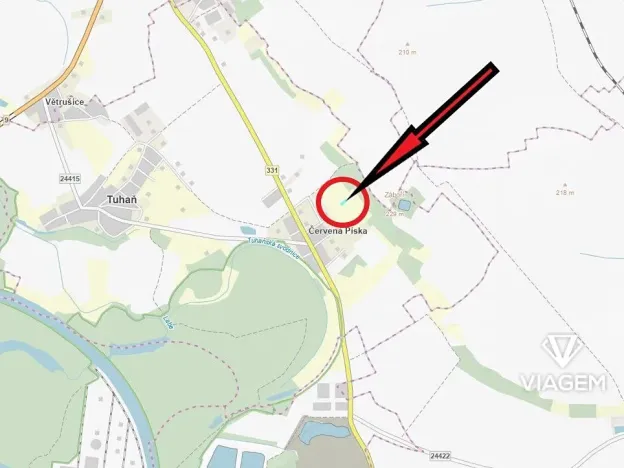 Prodej podílu zahrady, Tuhaň, 132 m2