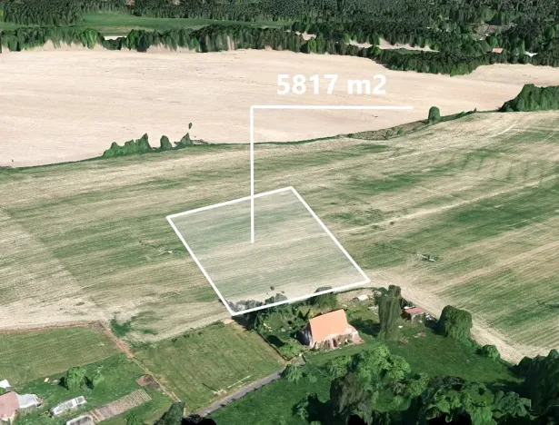 Prodej podílu pole, Huntířov, 1211 m2