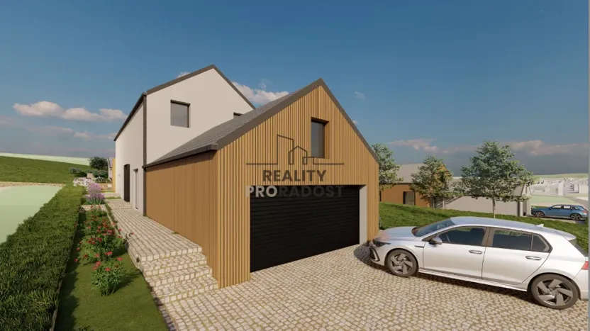 Prodej domu na klíč, Starý Poddvorov, 190 m2