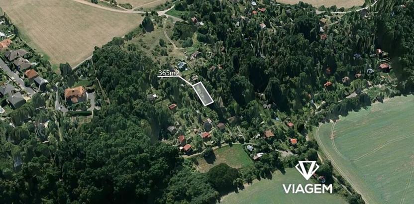 Prodej zahrady, Praha - Lipence, 365 m2