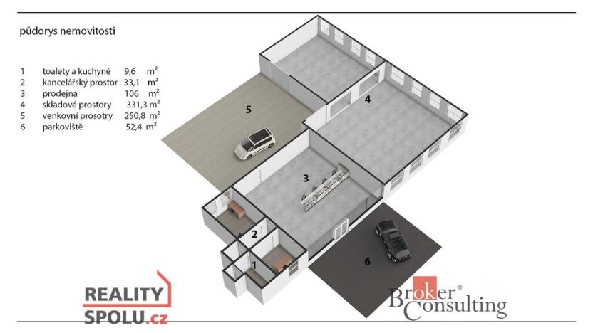 Pronájem obchodního prostoru, Hradec Králové - Slezské Předměstí, Bieblova, 480 m2
