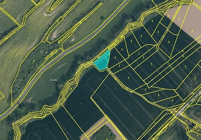 Prodej pole, Kropáčova Vrutice, 1036 m2