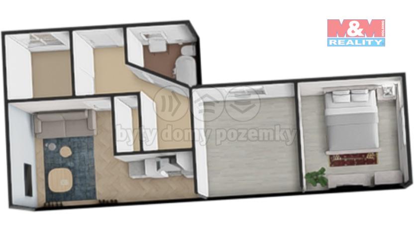 Prodej rodinného domu, Milešín, 65 m2