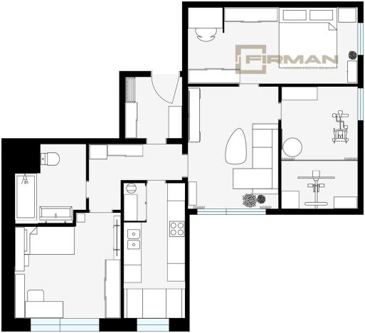 Prodej bytu 4+1, Praha - Bohnice, Dolákova, 78 m2