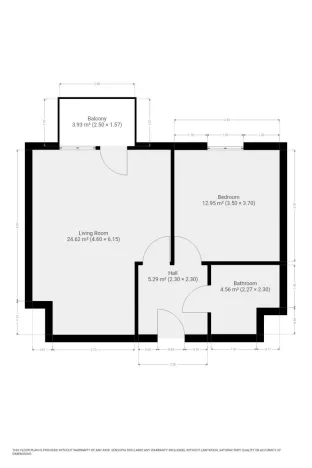 Pronájem bytu 2+kk, Praha - Jinonice, Kačírkova, 52 m2