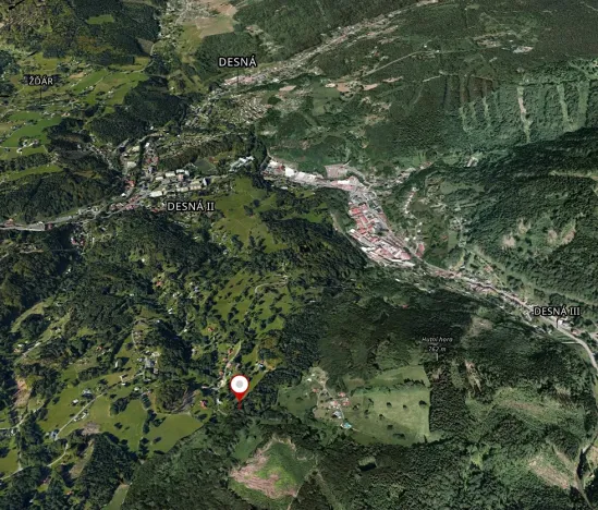 Prodej zahrady, Desná, 2023 m2