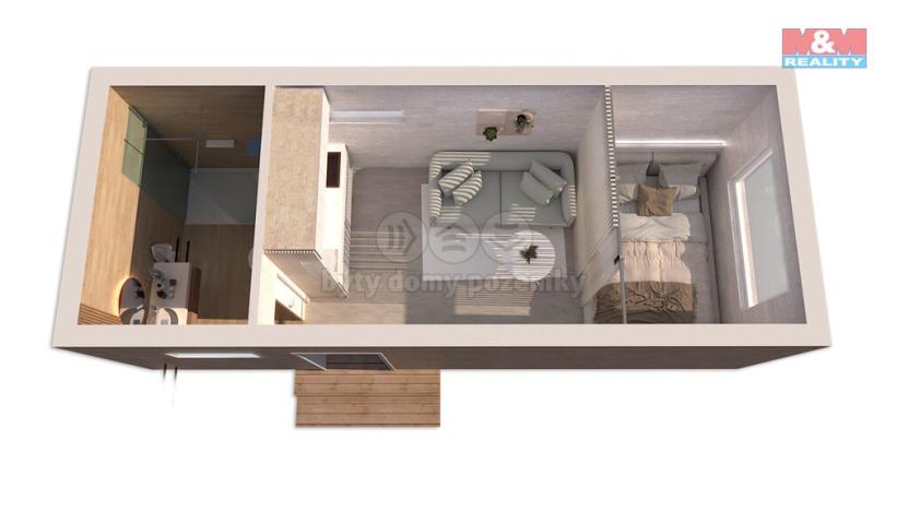 Prodej mobilheimu, Praha - Kyje, 18 m2