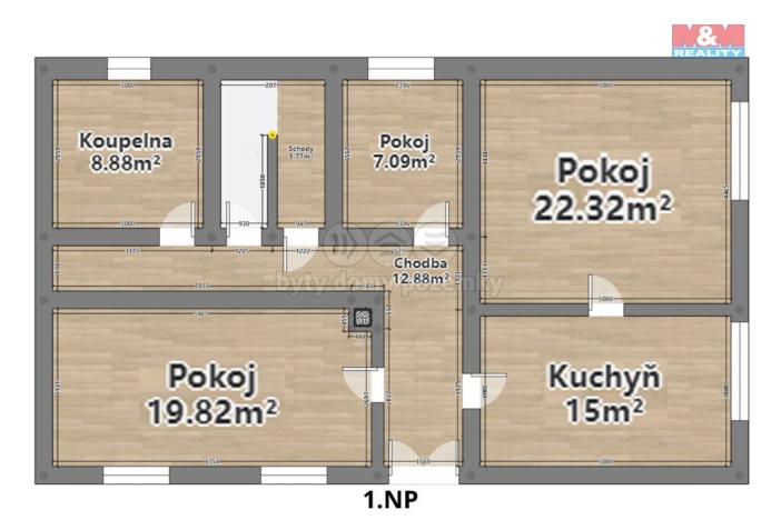 Prodej rodinného domu, Mnichov, 86 m2
