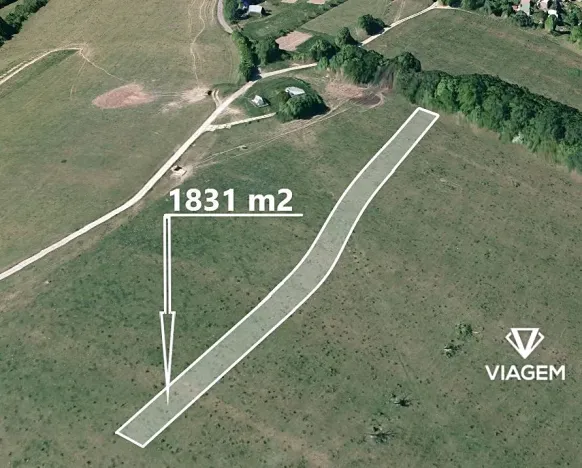 Prodej pole, Březůvky, 1831 m2