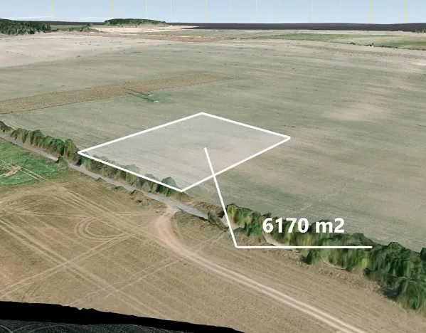 Prodej podílu pole, Velký Borek, 1028 m2