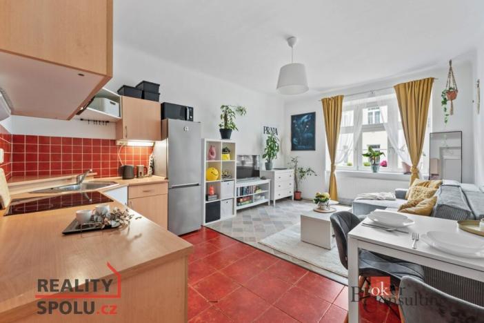 Prodej bytu 2+kk, Praha - Holešovice, Jirečkova, 52 m2