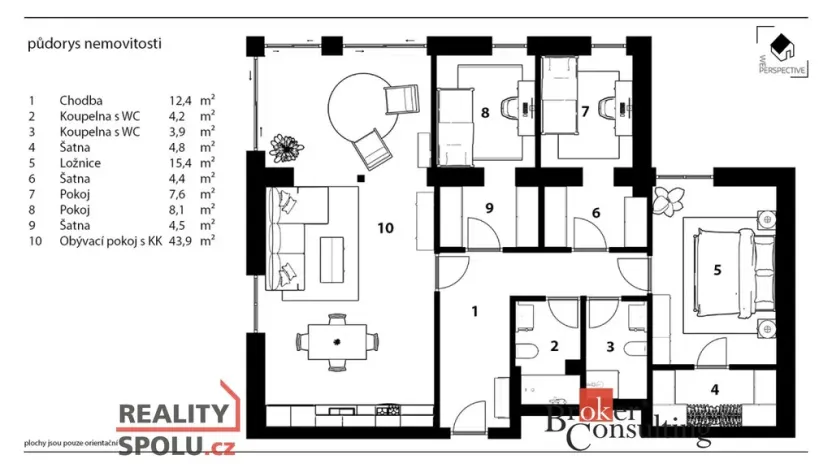 Prodej bytu 4+kk, Praha, Písčitá, 117 m2