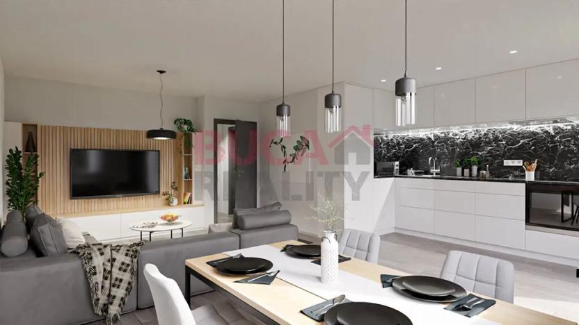 Prodej bytu 2+kk, Kaplice, Polní, 58 m2