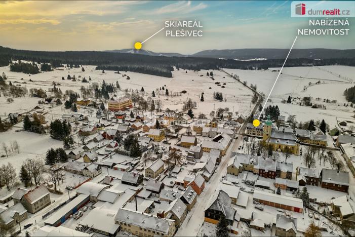 Prodej bytu 2+kk, Horní Blatná, náměstí Sv. Vavřince, 60 m2