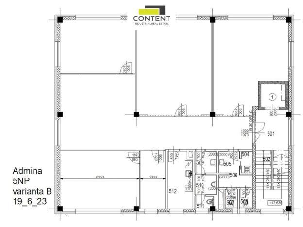 Pronájem kanceláře, Praha - Dolní Chabry, Dopraváků, 258 m2