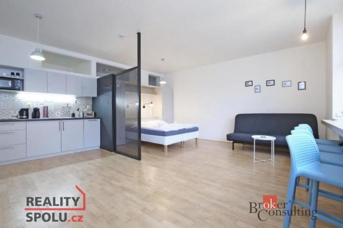 Pronájem bytu 1+kk, Liberec - Liberec I-Staré Město, Sokolská, 47 m2