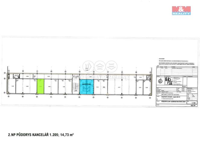 Pronájem kanceláře, Ledeč nad Sázavou, Podolí, 14 m2