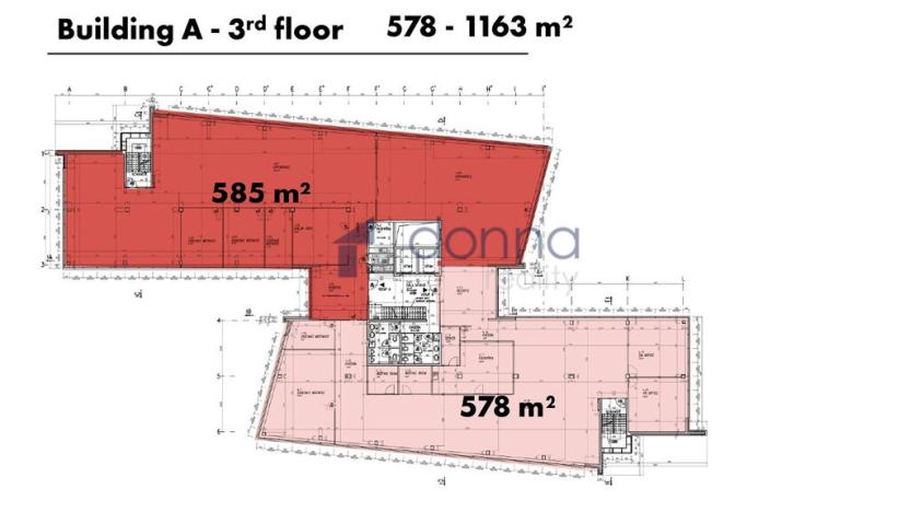 Pronájem obchodního prostoru, Praha, Bucharova, 1163 m2