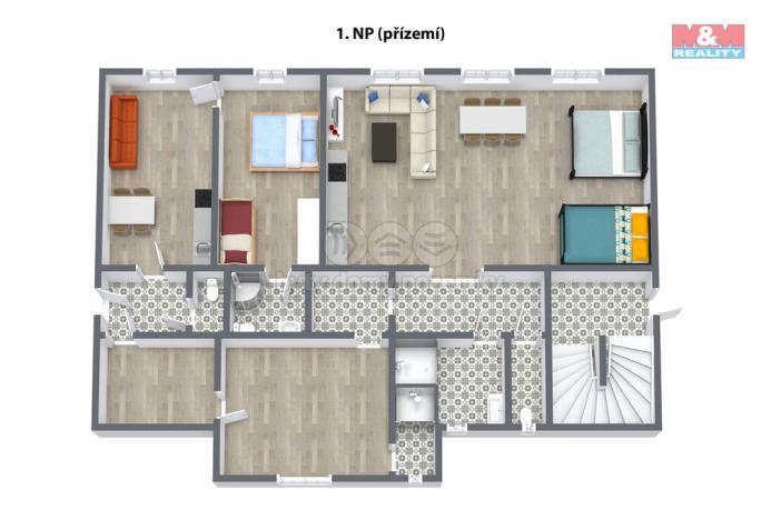 Prodej rodinného domu, Vejprty, Údolní, 293 m2