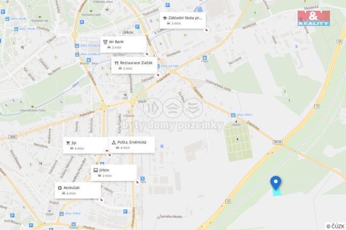 Prodej komerčního pozemku, Jirkov, 53459 m2