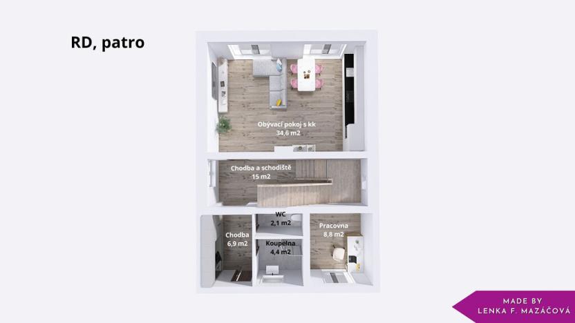 Prodej rodinného domu, Šternberk, Dolní Žleb, 150 m2