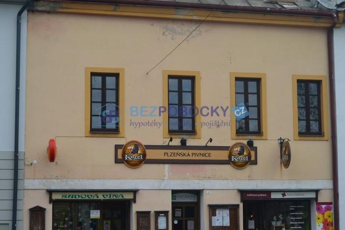 Pronájem obchodního prostoru, Přibyslav, Bechyňovo náměstí, 45 m2