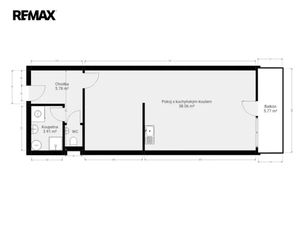 Prodej bytu 2+kk, Lipno nad Vltavou, 50 m2