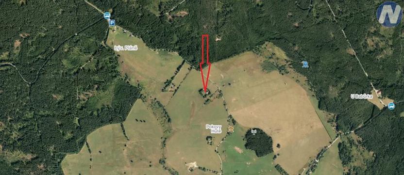 Pronájem zahrady, Nové Hutě, 2010 m2