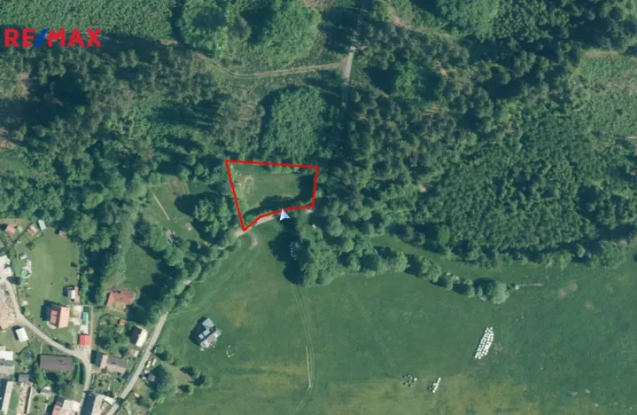 Prodej zahrady, Vacov, 1527 m2