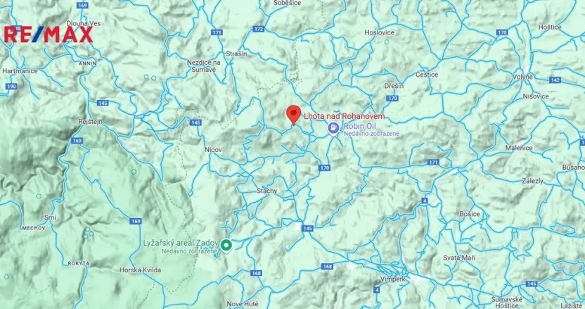 Prodej zahrady, Vacov, 1527 m2