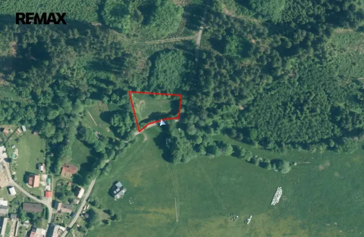 Prodej zahrady, Vacov, 1527 m2