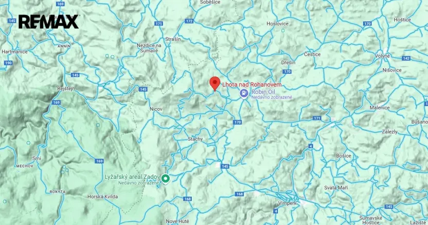 Prodej zahrady, Vacov, 1527 m2