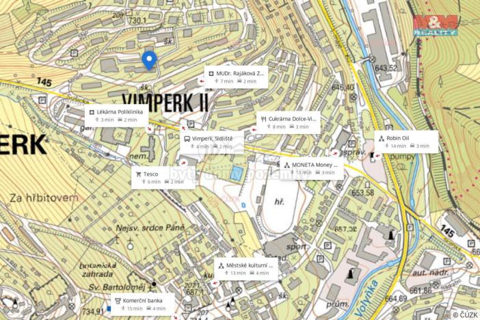 Prodej bytu 1+1, Vimperk - Vimperk II, Mírová, 43 m2