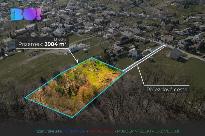 Prodej pozemku pro bydlení, Ostrava, Bobrovnická, 3984 m2