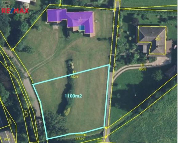 Prodej pozemku pro bydlení, Žichlínek, 1100 m2