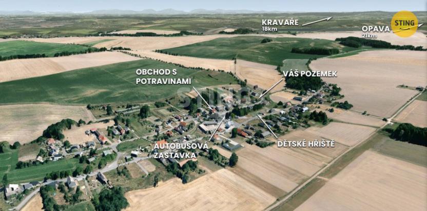 Prodej pozemku pro bydlení, Třebom, 836 m2