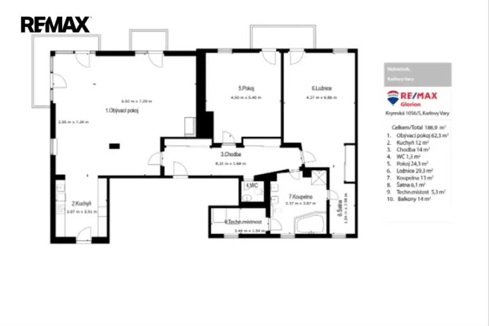 Prodej bytu 3+kk, Karlovy Vary, Nebozízek, 155 m2