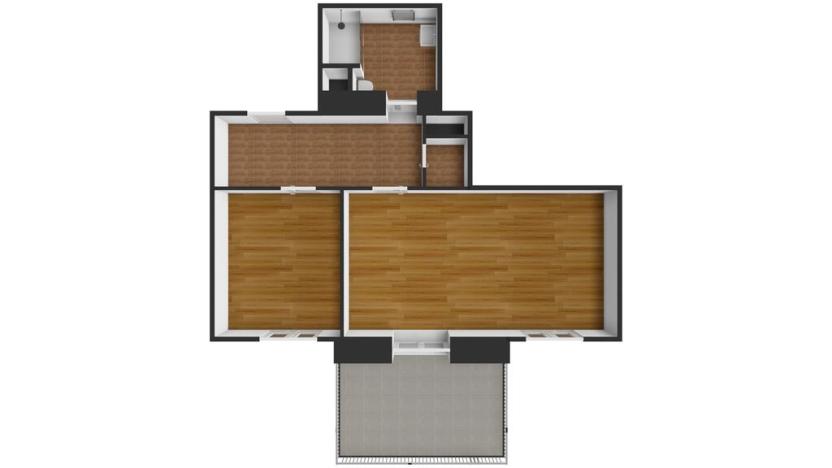 Prodej bytu 2+kk, Tábor, Kpt. Jaroše, 57 m2