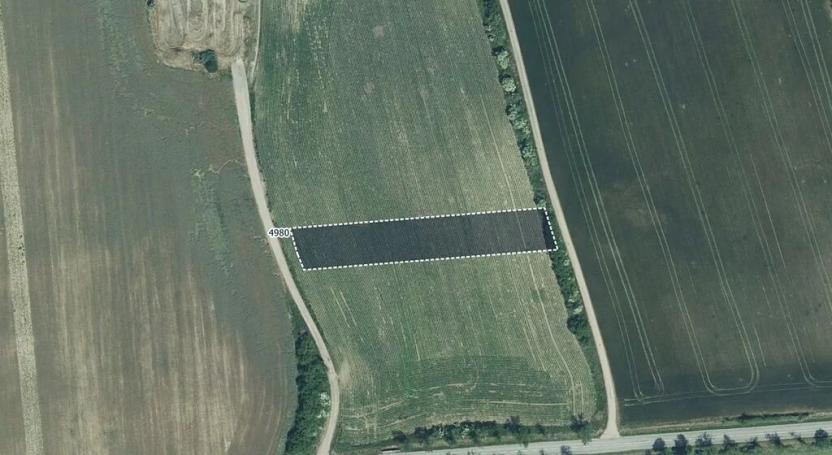 Prodej pole, Diváky, 2057 m2