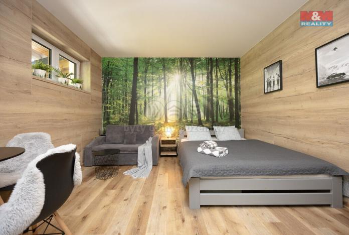 Prodej bytu 1+kk, Vrbno pod Pradědem, Žižkova, 31 m2