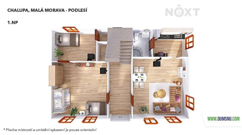 Prodej rodinného domu, Malá Morava, 207 m2