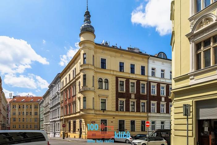 Pronájem bytu 4+1, Praha - Žižkov, Řehořova, 103 m2